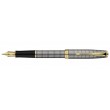 Перьевая ручка Parker Sonnet F534 Sterling Silver Cisele GT
