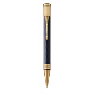 Шариковая ручка Parker Duofold Prestige Blue Chevron GT