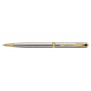 Шариковая ручка Parker Sonnet Slim K427 Stainless Steel GT