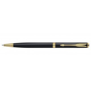 Шариковая ручка Parker Sonnet Slim K428 Matt Black GT