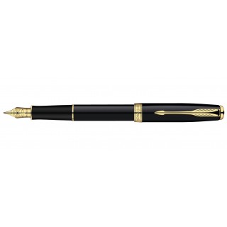 Перьевая ручка Parker Sonnet F530 Laque Black GT