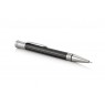 Шариковая ручка Parker Duofold Prestige Centennial, Black Chevron CT, MBlack